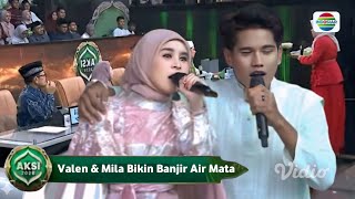 Studio Aksi Pecah! Tangis Juri Tak Terbendung Gara Gara Valen \u0026 Mila Bawakan Lagu GIBAH Apa Yang Ter