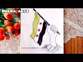 رسم علم رسم سهل تعليم رسم علم سوريا رسم علم الثورة السورية خطوة بخطوة رسم يد رسم 