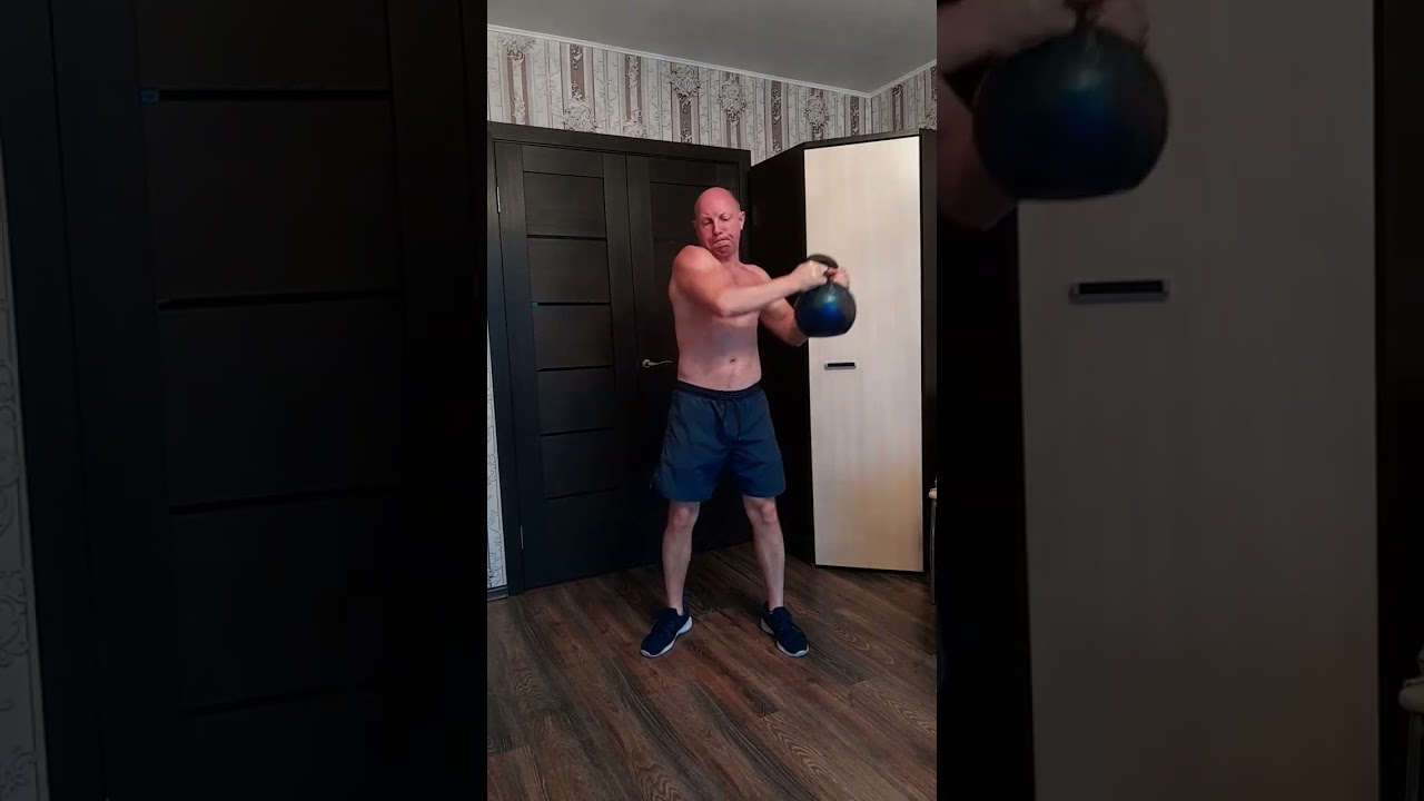 Гиревая базовая тренировка от простого к сложному ( будь в форме ) !!! 💪💪💪