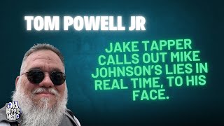 Jake Tapper calls out Mike Johnson’s lies in real time, to his face.