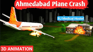 Air India Plane Crash Explained | What Exactly Happened? (3D Animation)