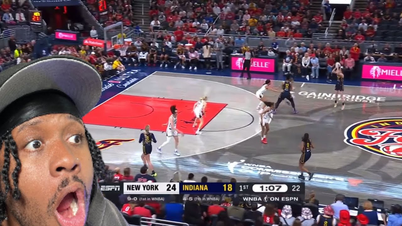 CAITLIN CLARK went in GOAT MODE vs Sabrina Ionescu New York Liberty highlights REACTION