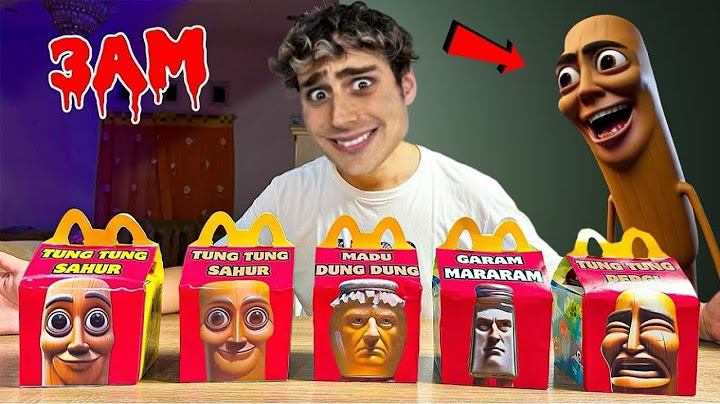 MAI APRIRE GLI HAPPY MEAL DI TUNG TUNG TUNG SAHUR!! 😱 *è qui*