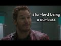 star-lord being a dumbass for 3 minutes straight