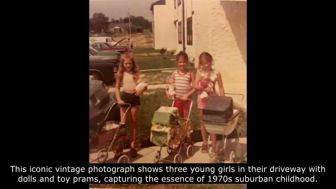 “Iconic Vintage Snapshot of 1970s–80s Culture”