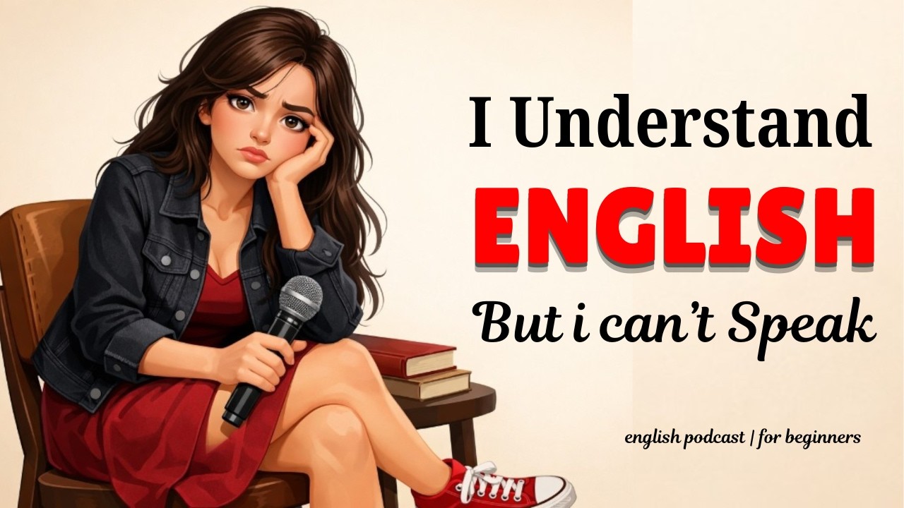 Learn English With Easy Podcast | I Understand English But I Can’t Speak | Graded Reader | Beginners