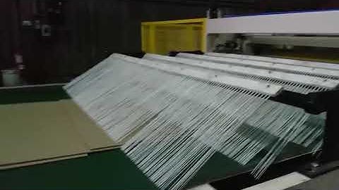 High speed NC cutoff and stacker