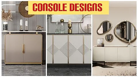 Latest Console Table Designs Ideas in 2024 #viralvideo