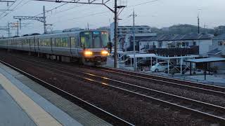 JR西日本 琵琶湖線 新快速電車 4K撮影