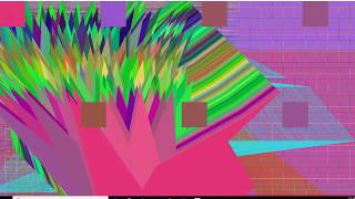 Random shapes graphic generator