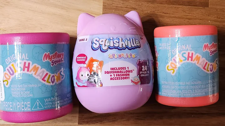 Unboxing Squishmallow Micromallows and Squishville!