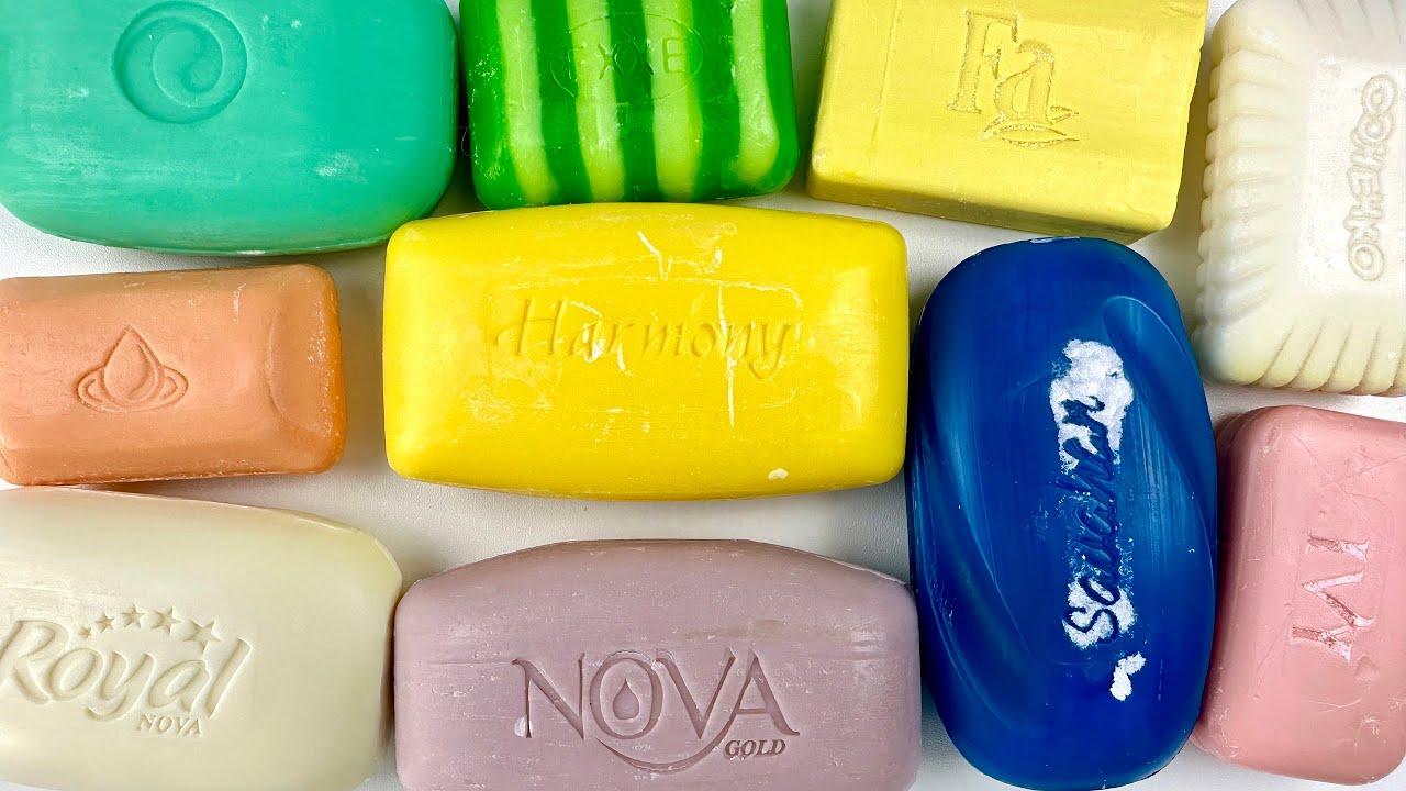 ASMR Carving soap. Soothing cutting soap | ASMR Soap.