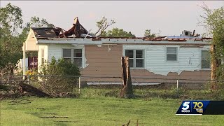 Residents describe search for 4-month-old who died after Holdenville tornado