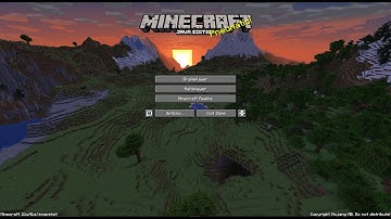 Minecraft 1.18 21w41a | New Menu Screen! No more broken seeds!