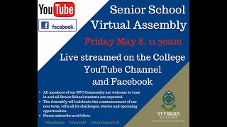 Senior School Virtual Assembly 1 - Audio Updated.