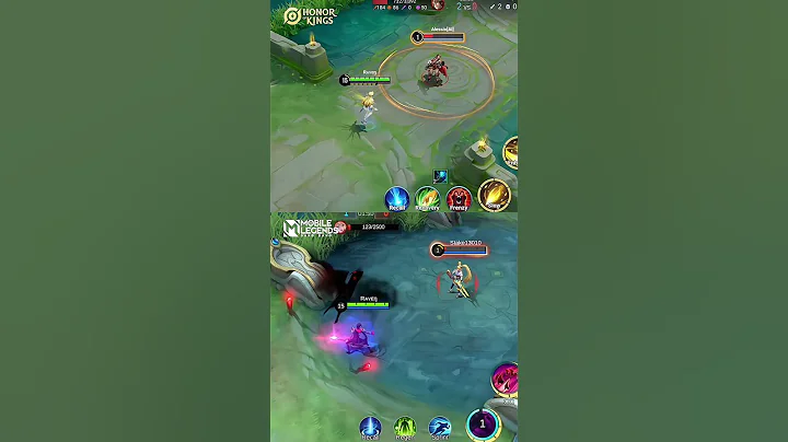 mobile legends Vs Honor of kings #mobilelegends #hok #mlbb #honorofkings #foryou - DayDayNews
