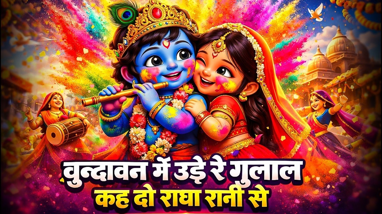 Vrindavan Mein Ude Re Gulal - वृन्दावन में उड़े रे गुलाल कह दो राधा रानी से | Holi Bhajan
