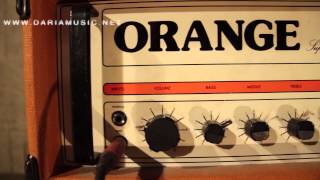 Orange Amps and Daria - Vintage Orange Bass Demo
