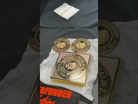 Unboxing of some insane 24k gold plated treasures!