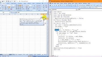 454ارتباط تشعبي لاوراق العمل - Excel VBA MDR454 - Hyperlink to the worksheets