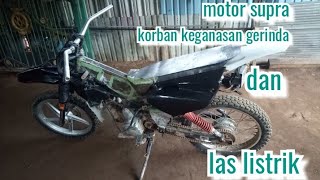 Modifikasi Body Supra Jadi Trail