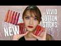 Innisfree Vivid Cotton Sticks: Matte Autumn "Muteral" Lipstick Swatches and Review!