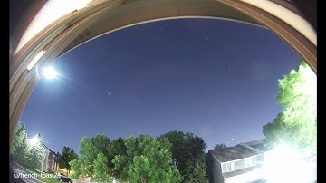 Raspberry Pi HQ camera long exposure night time lapse