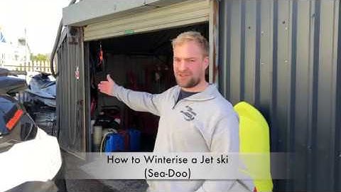How to Winterize a Jet ski