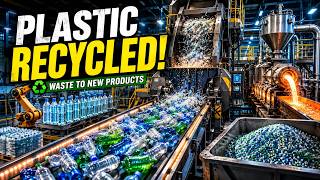 How Plastic Is Recycled Into New Products | Inside a Modern Recycling Factory (4K Documentary)