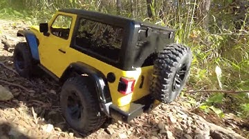 RC-Crawler Jeep Rubicon, 3-D Printed Chassis and body