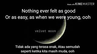 Soundtrack baim paula // Love story - velvet moon lirik dan terjemaahan