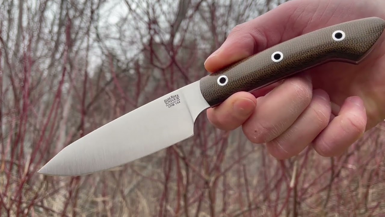 Bark River Petty Z Kitchen Knife CPM 154! Quick look by www.bushcraftcanada.com