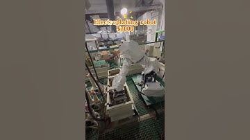 Industrial robot #industrial #machine #factory #electroplating #robot #borunte #automachine