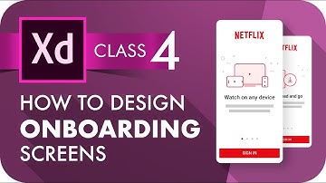 How to Design an App Onboarding design in Adobe XD | #AdobeXD #pelfizz #UIDesign