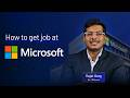 How to Get a Job at Microsoft 2025 | Software Engineer Roadmap &amp; Interview Experience
