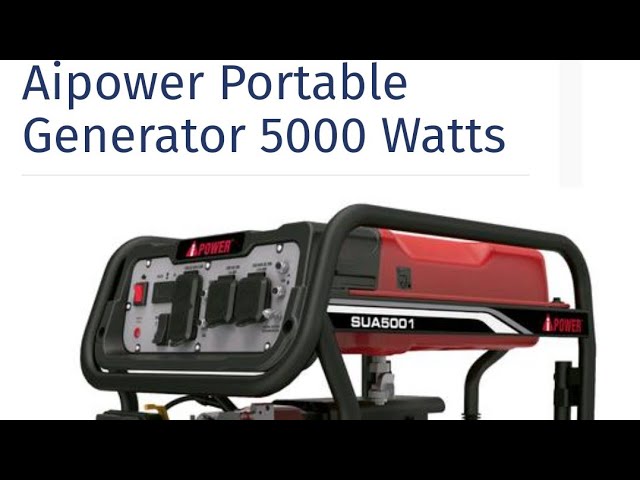 Fuel Tank W/Vent For A-ipower AP4000 AP5000 3000W 4000W 5000