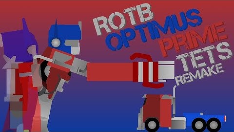 ROTB Optimus Prime test remake | stick nodes pro