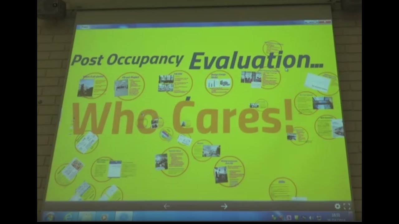 ASHRAE UK Midlands Section CPD seminar on Post Occupancy Evaluations