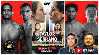 Taylor vs. Serrano III Preview / Stevenson vs. Zepeda & Berlanga vs. Sheeraz | AtR Podcast #323