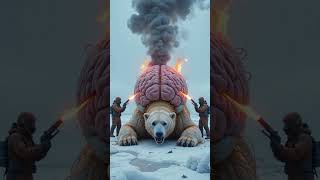 Bear with Brain-Like Bionic Tumors Saved Just in Time by a Team of Heroic Medical Workers #humanity