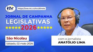 Jornal de Campanha Legislativa 2026 RCV, 1ª Edição - São Nicolau