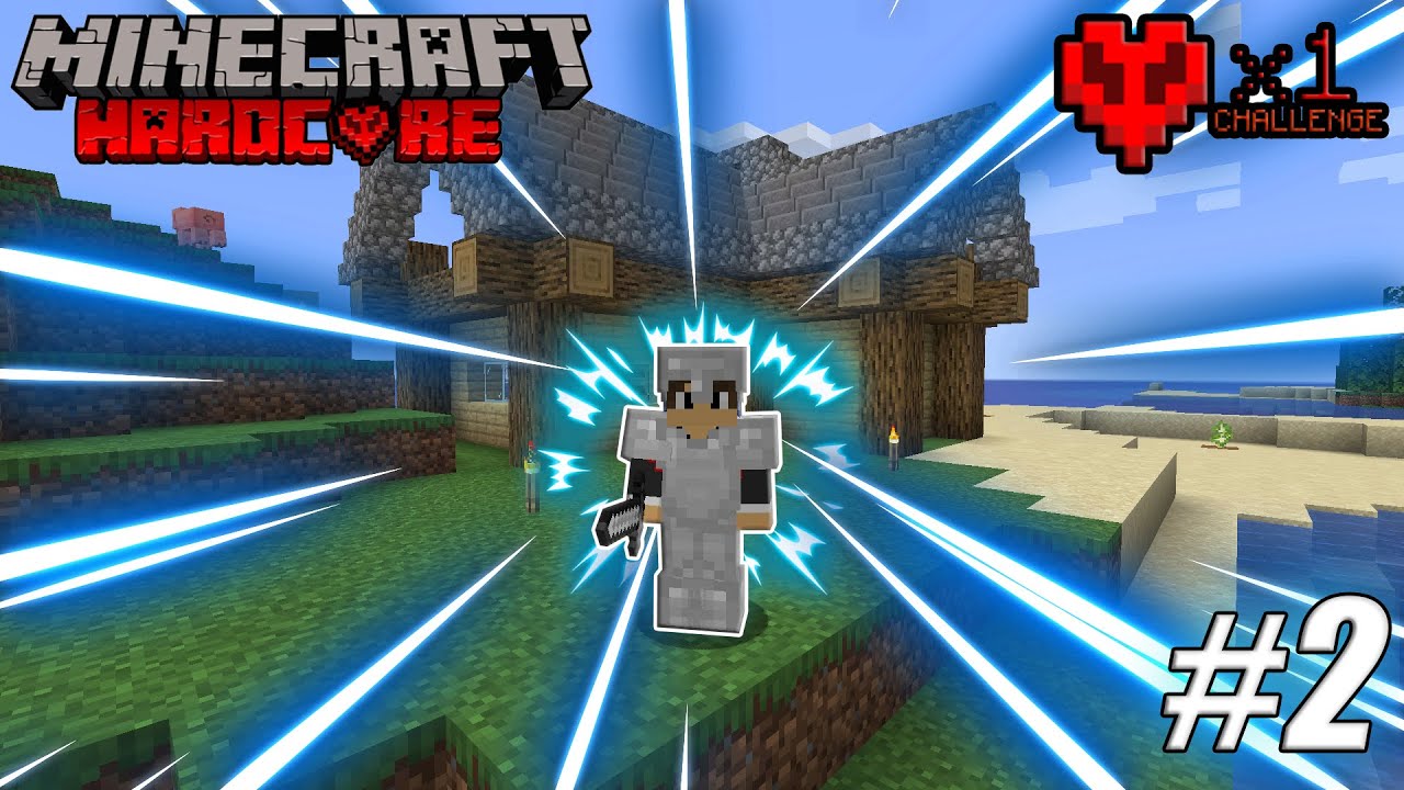 House Build - Minecraft Hardcore Timelapse I - Episode 2 - YouTube