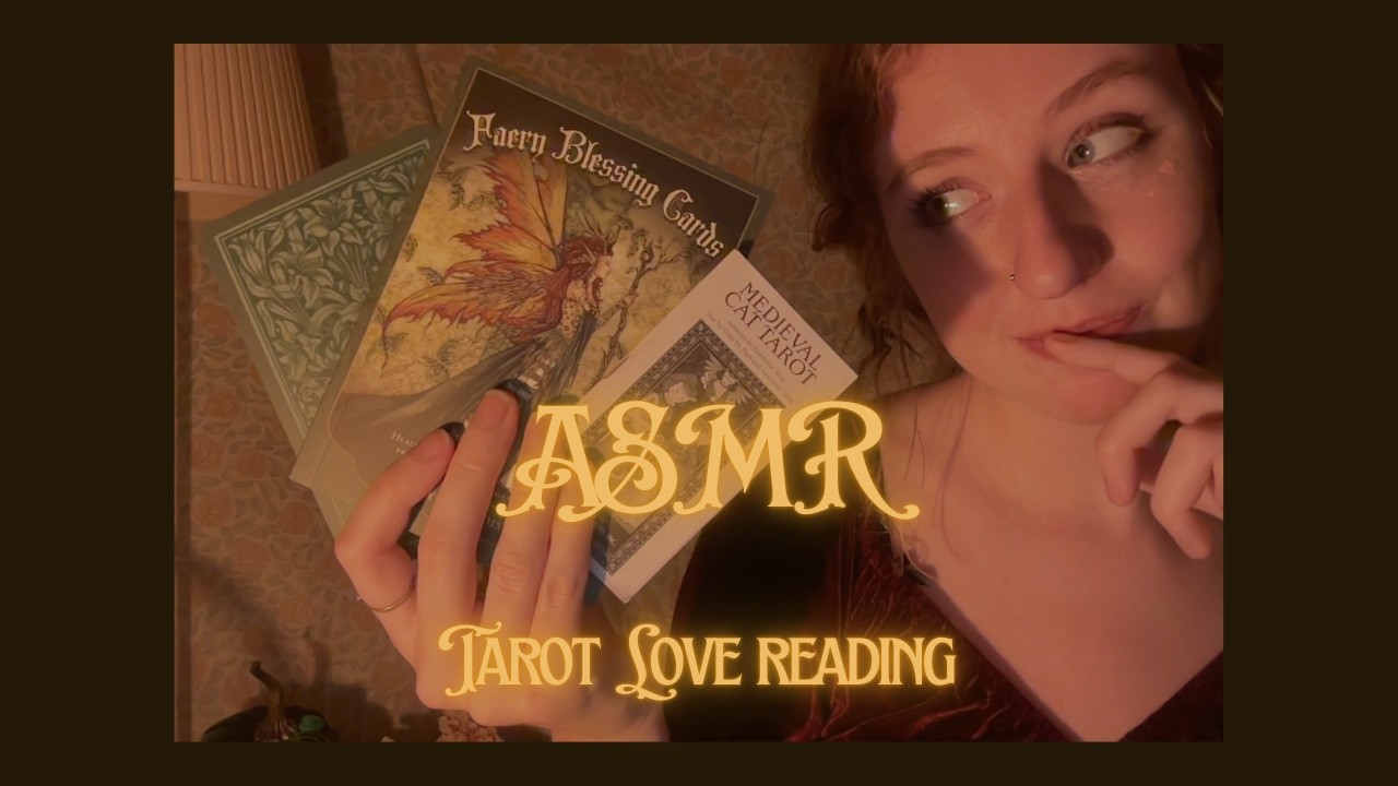 asmr: tarot for love (soft spoken, pick a card,)