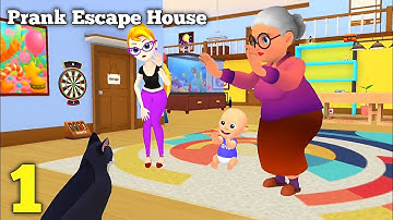 Prank House Escape - Mobile Simulator - Android Gameplay Walkthrough #1