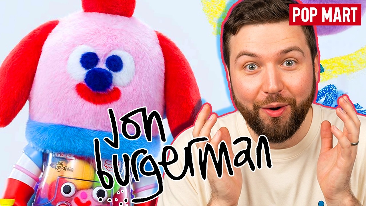 MOLLY x Jon Burgerman 400% Unboxing | POP MART MEGA Space Molly