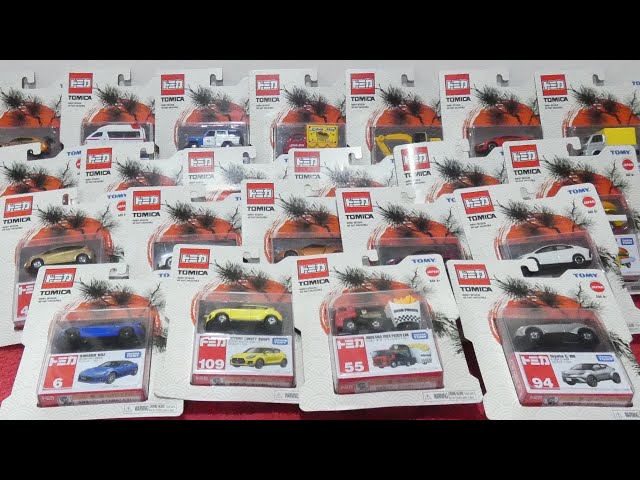 Tomica Walmart Collection - 22 Cars Busted Out Of Their Plastic