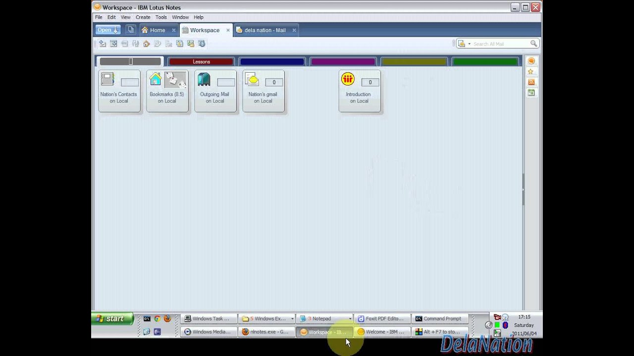 How To Run Lotus Notes 7 And Lotus Notes 8 5at The Same Time Youtube