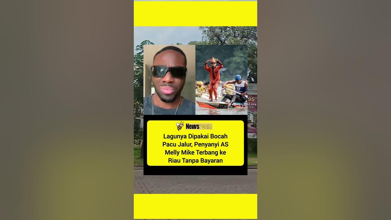 Lagunya Dipakai Bocah Pacu Jalur, Penyanyi AS Melly Mike Terbang ke Riau Tanpa Bayaran