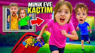 ELİF SCOOTER VALİZ İLE MİNİK EVE TAŞINDI KUZEY ELİF ‼️