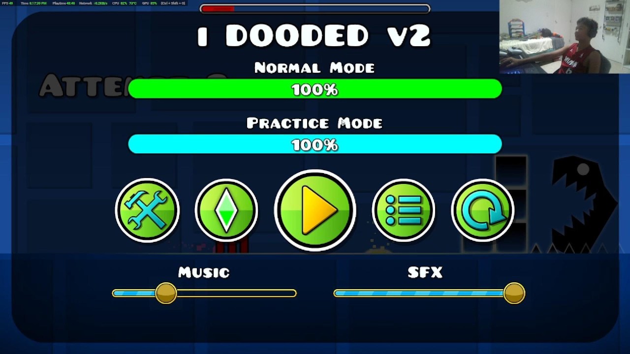 Playing geometry Dash for the first time in THREE YEARS!!! - YouTube